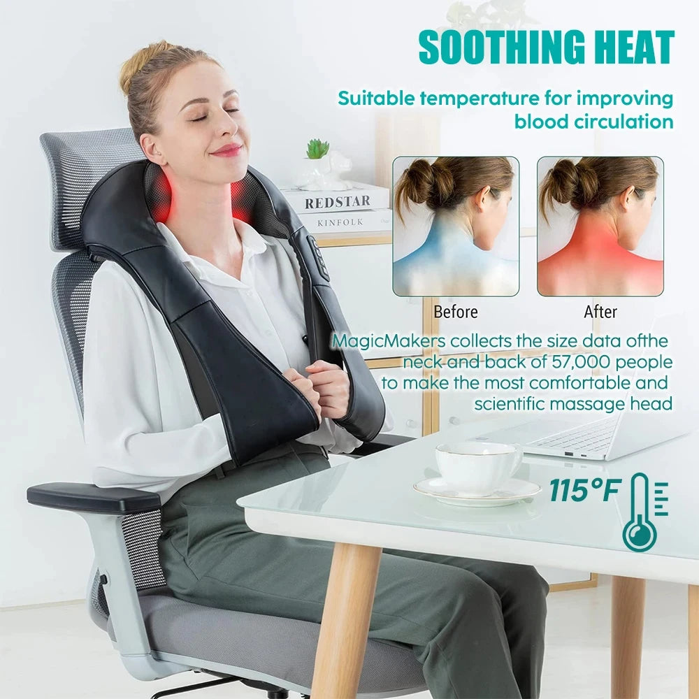 HeatKnead U-Shape Shiatsu Massager