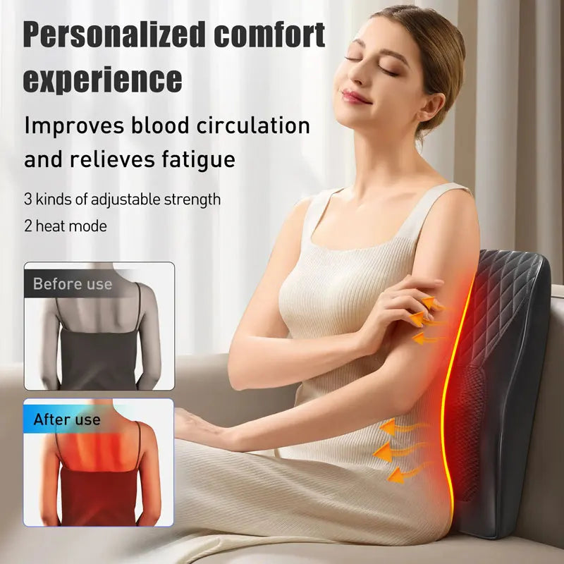 HeatKnead Memory Foam Neck Massager
